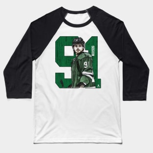 Tyler Seguin Dallas Sketch 91 Baseball T-Shirt